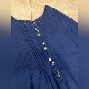 Japanese Doll Dress_Dark Blue